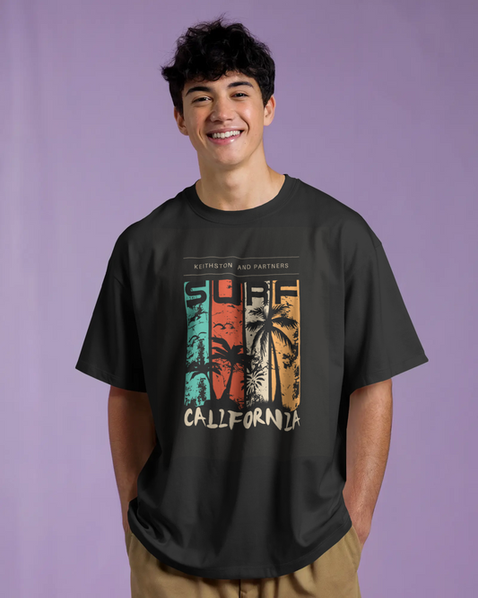 Surf California - Unisex Oversized Standard T-Shirt